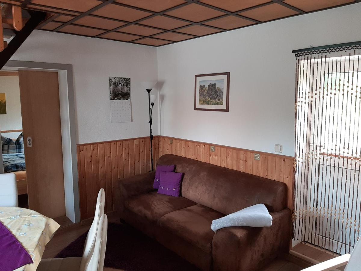 Ferienhaus Schoene Hohnstein Buitenkant foto