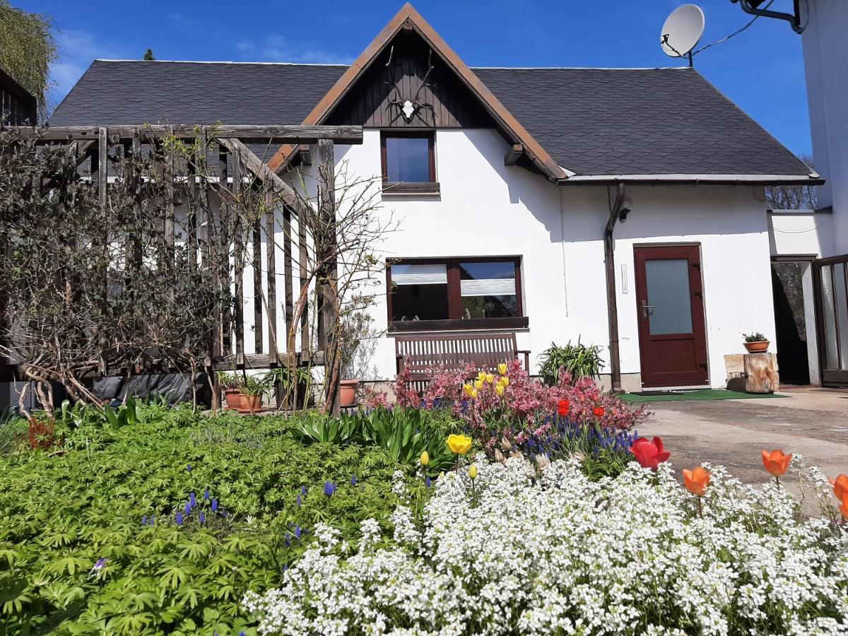 Ferienhaus Schoene Hohnstein Buitenkant foto